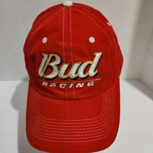 Bud Racing NASCAR hat, NWT, adjustable